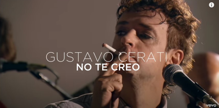 Lanzan video inédito de Gustavo Cerati, para recordarlo en el día que sería su cumpleaños