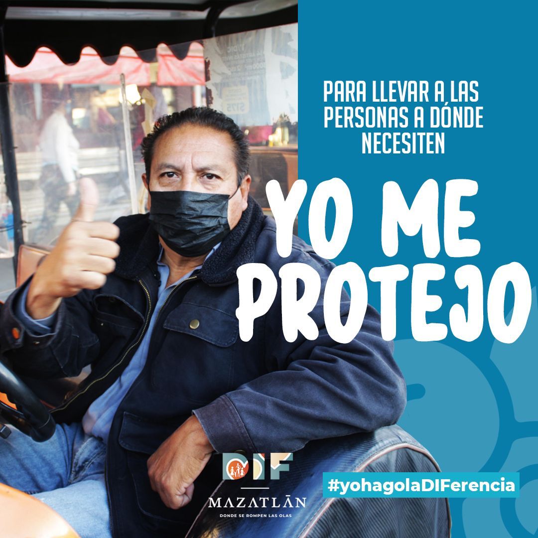 Promueve DIF Mazatlán campaña “Yo Me Protejo”