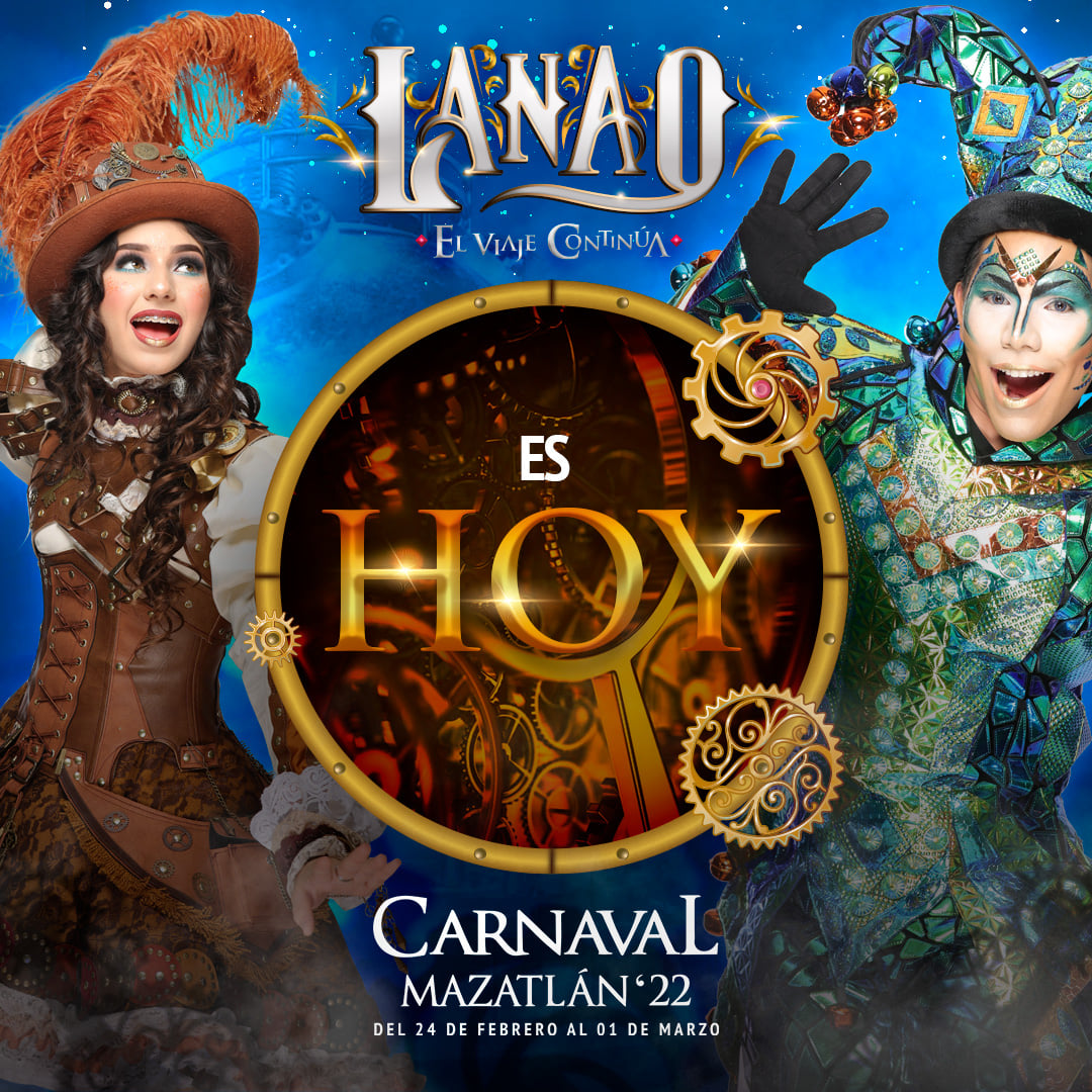 Hoy inicia el Carnaval Internacional de Mazatlán 2022, «LANAO, el viaje continúa».