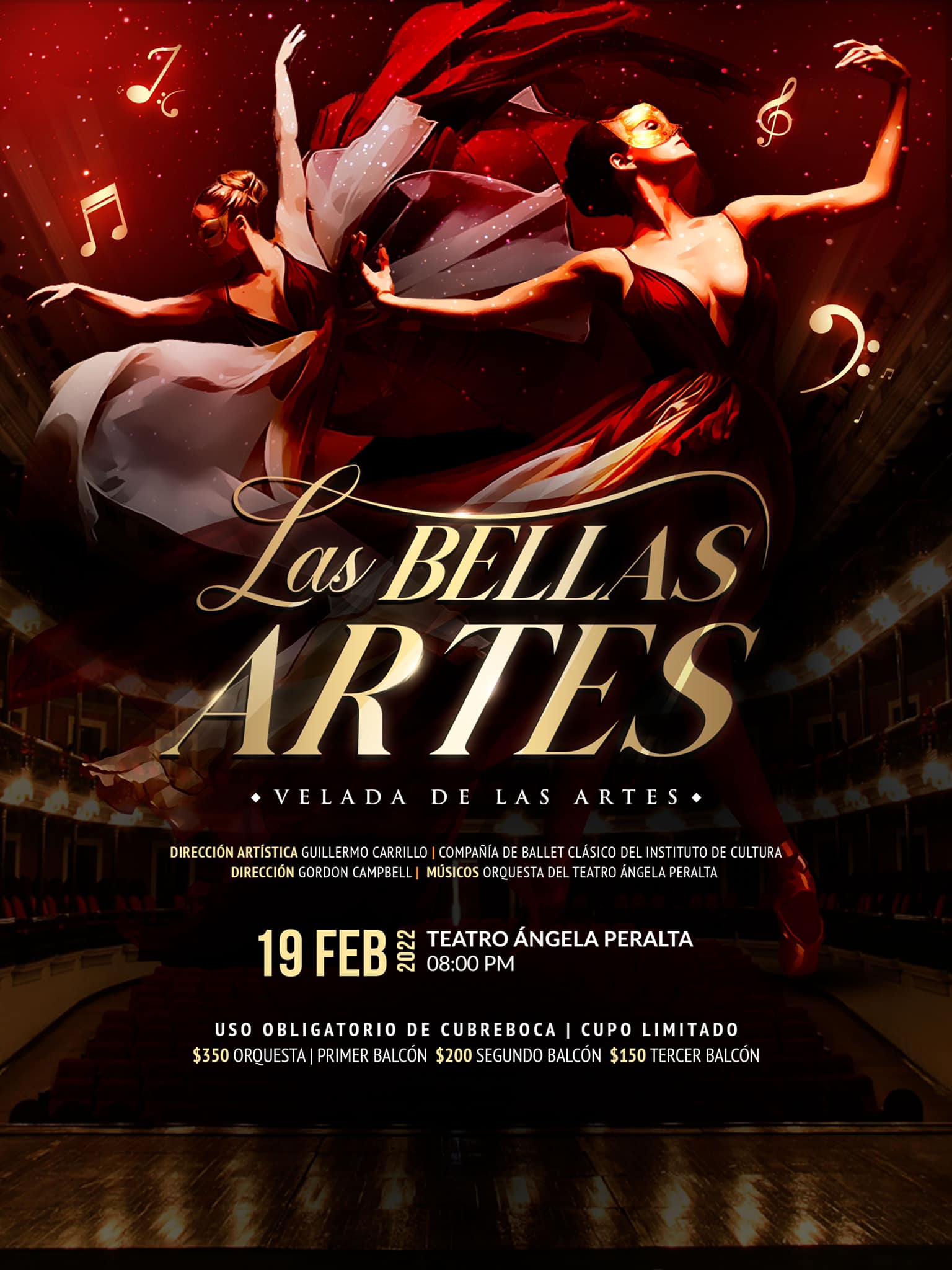 Este sábado 19 de febrero será la Velada de las Artes «Las Bellas Artes» –  Actitud News