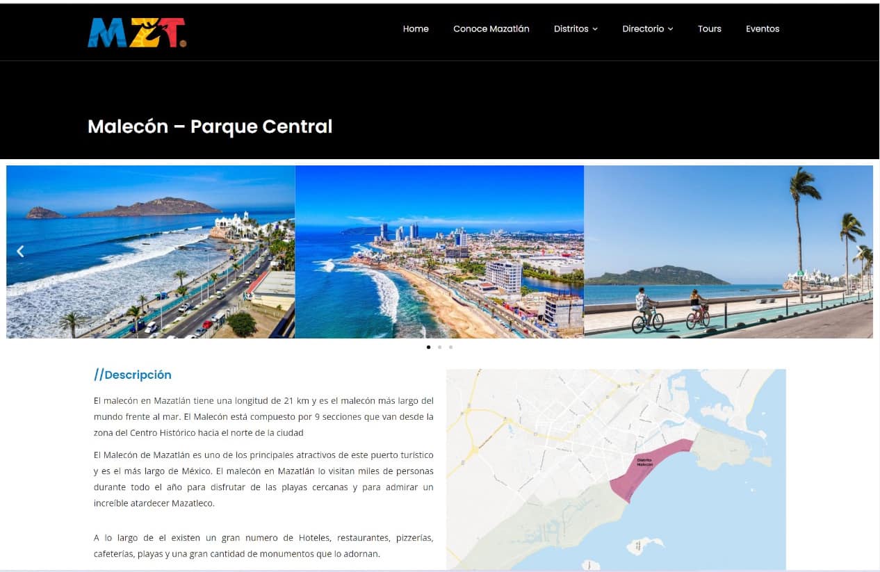 Presentan la nueva plataforma de Mazatlán, para vivir una experiencia única