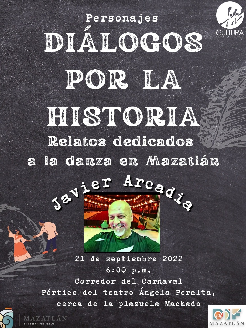Javier Arcadia presenta su obra «Relatos dedicados a la danza en Mazatlán»