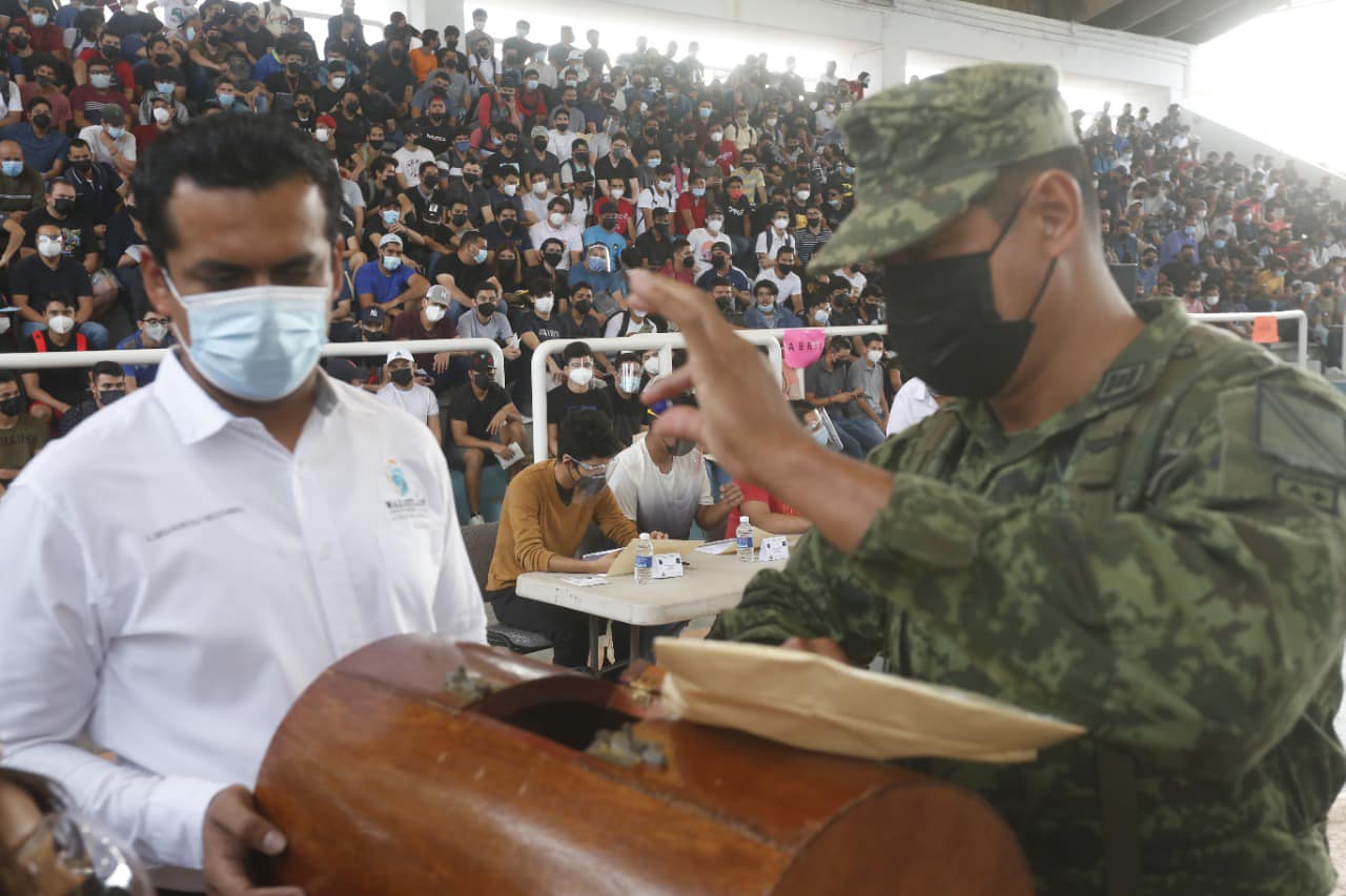 Gobierno de Mazatlán y la Junta Patriótica invita al Sorteo de Cartillas del Servicio Militar Nacional
