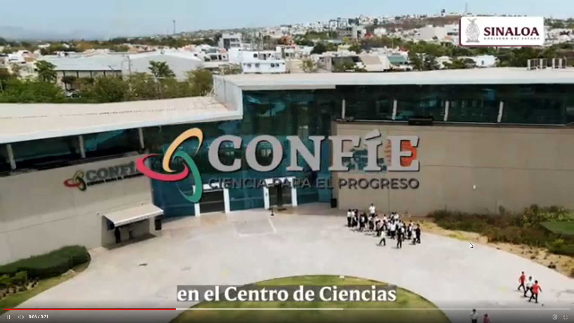 VIDEO CENTRO DE CIENCIAS DE SINALOA Y CONFÍE