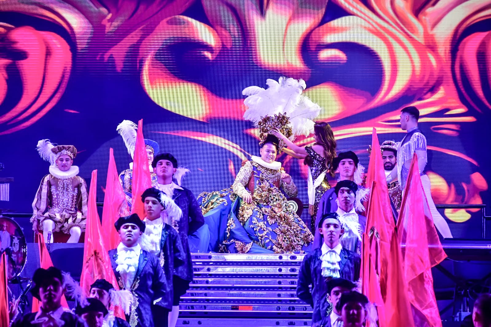 Mazatlán vive el primer día de Carnaval “Eclipe Barroco 2024 con la coronación de Héctor II