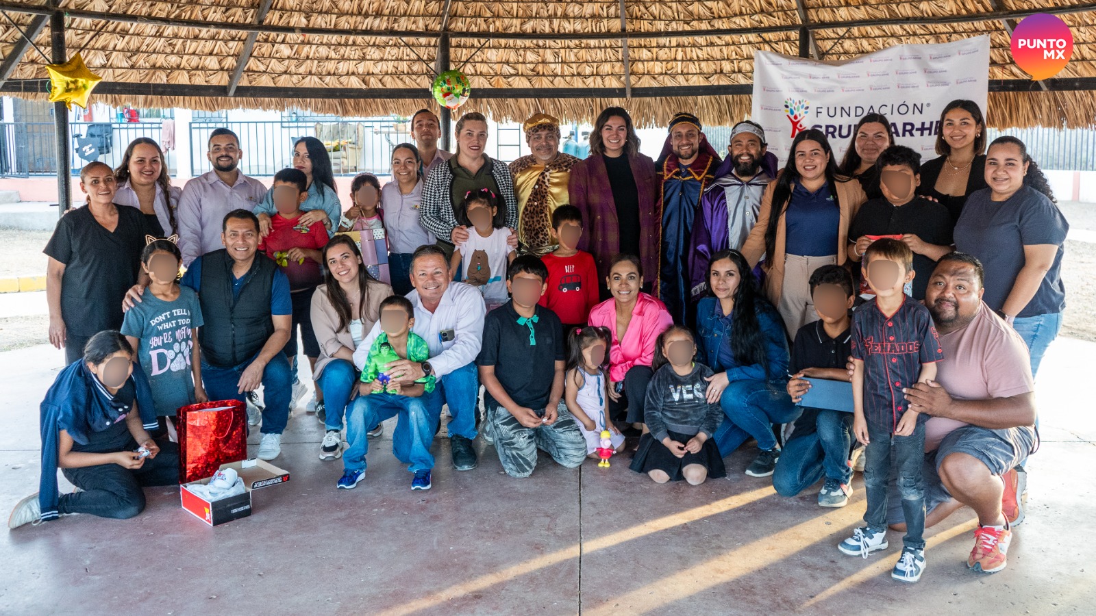 Fundación Grupo ARHE, que preside María Hernández Ramos, celebra “Reyes” en Ejército de Salvación  